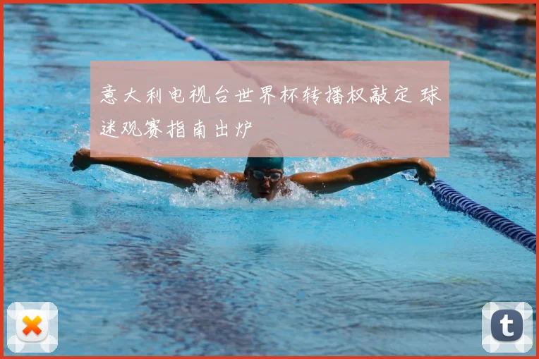 意大利电视台世界杯转播权敲定 球迷观赛指南出炉